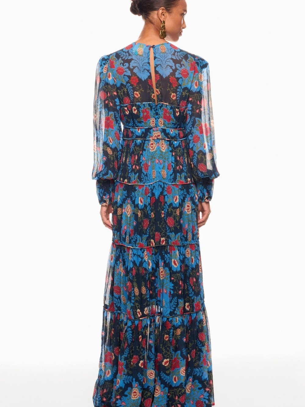 Farm Rio Arabesque Floral Gown - Picture 7 of 13